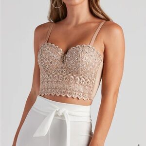 Windsor Light Pink Bustier